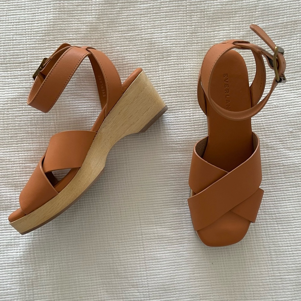 Everlane clog sandals sz 6